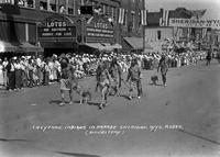 Cheyenne Indians in Parade Sheridan, Wyo. Rodeo