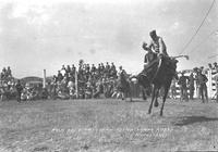 Jack Yale on "Carrie Nation" Pampa Rodeo