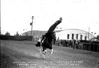 Pauline Nesbitt doing Shoulder Stand Great Falls, Mont.