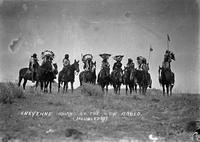 Cheyenne Indians at the Lee Rodeo