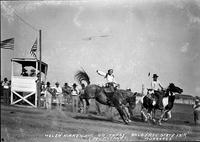 Helen Kirkendahl on "Topsy" Okla Free State Fair Muskogee