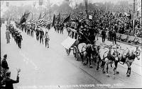 Wyoming in American Legion Parade, Omaha, Nebraska