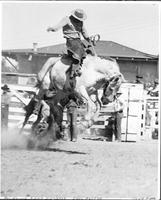 Mel Weiser Riding Will James Indio, Calif. '42