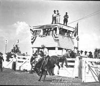 Jerry Ambler on "Watt Smyth" Sheridan, Wyo. Rodeo