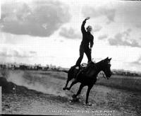 Gene Creede Trick Riding Wolf Point Stampede