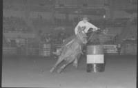 Lynn McQuaire Barrel racing