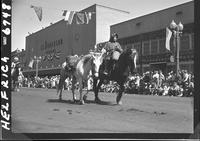 Squaw  (2 horses & Huckleberry baskets)