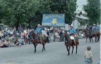 Parade, downtown North Platte, "Lincoln County Sheirff's Posse".