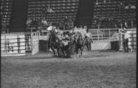 Mike Jones Steer wrestling