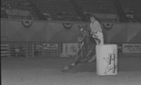 Janet Powell Barrel racing
