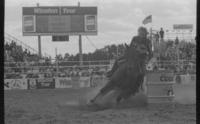 Charmayne James Barrel racing