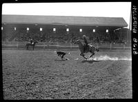 Herman Vowell Calf Roping