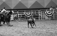 Larry Ferguson Calf roping