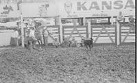 Steve Flinn Calf roping