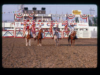 Benjamin Ranch arena, Grand entry