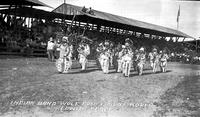 Indian Band Wolf Point , Mont. Rodeo