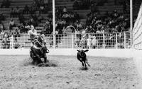 Brett Baker Calf roping