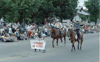 Parade, downtown North Platte, Governor Bob Kerrey