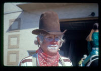 Rodeo clown Frank Rhodes