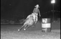 Betty Yeomans Barrel racing
