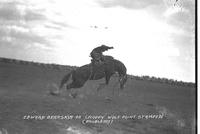 Edward Bearskin on "Croppy" Wolf Point Stampede