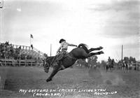 Ray Gafford on "Cricket" Livingston Round-Up