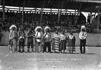 Indians at Wolf Point Rodeo