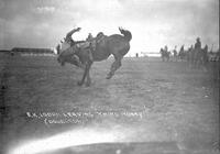 E. K. Loban Leaving "Third Money" Cheyenne Frontier Days 1927