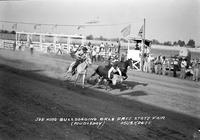 Joe King Bulldogging Okla Free State Fair, Muskogee