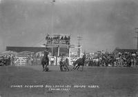 Jonas Dearmond Bulldogging Pampa Rodeo