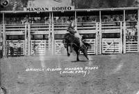 Bronck Riding Mandan Rodeo