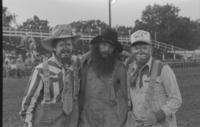 Rodeo clowns Jimmy Anderson & Rick Young