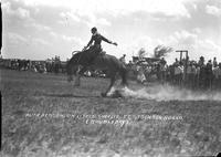 Ruth Benson on "Little Charlie" Ft. Stockton Rodeo