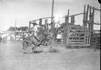 Harvey Cash Riding at Wewoka, Okla.