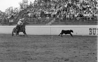 Jerry Harms Calf roping