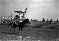 Pauline Nesbitt Doing Shoulder Stand