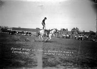 Junior Brady at Tom L. Burnett Rodeo, Wichita Falls, Tex.