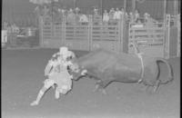 Rodeo clowns, Viers, Burnham, Burney, & Anderson, Bull fighting