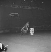 Carol Goostree Barrel racing