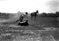 Allen Holder Calf Roping, Ft. Stockton, Rodeo