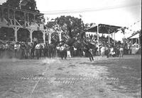 Jack Clement on "Top Heavy" Sidney Iowa Rodeo