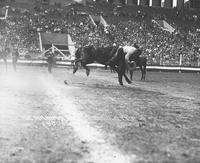 Chic Hannon Leaving "Two Step" Tex Austin's Rodeo, Chicago, 1926