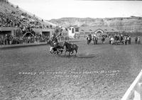 George Pettygrew Bulldogging, Billings, Mont.