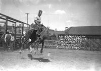 Red Hammersmith on "Tanglefoot" North Platte Round-Up