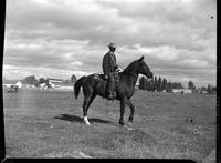 Clay Engle (posed horseback)