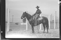 Jerry Ambler on Horse (Posed)