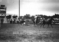 Blackie Russell Bulldogging, 11th Annual Rodeo, Del Rio, Tex.