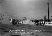 Chuck Wagon and Stage Coach Race of the Flying X Ranch.  Memphis Tenn.