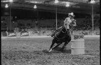 Paula Barthle Barrel racing