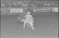 Rodeo clowns, Viers, Burnham, Burney, & Anderson, Bull fighting